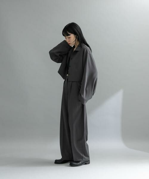 KBF / ケービーエフ シャツ・ブラウス | 『WEB限定』オープンカラーシャツ | 詳細14