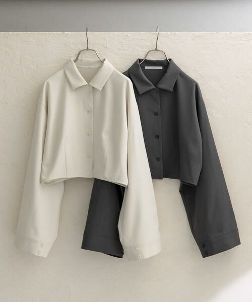 KBF / ケービーエフ シャツ・ブラウス | 『WEB限定』オープンカラーシャツ | 詳細16