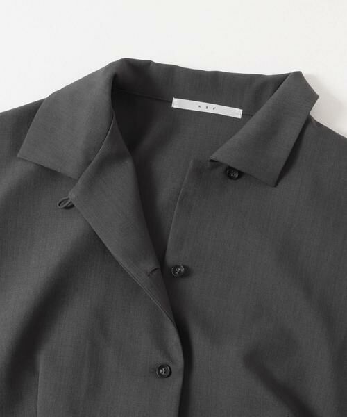 KBF / ケービーエフ シャツ・ブラウス | 『WEB限定』オープンカラーシャツ | 詳細18