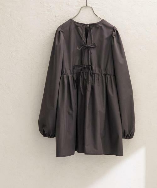 KBF / ケービーエフ チュニック | 『WEB限定』BACKリボンチュニック | 詳細8