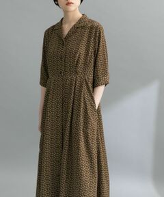 KBF / ケービーエフ ワンピース | 『WEB限定』オープンカラーワンピース