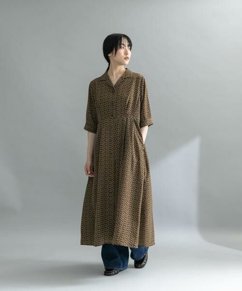 KBF / ケービーエフ ワンピース | 『WEB限定』オープンカラーワンピース | 詳細6