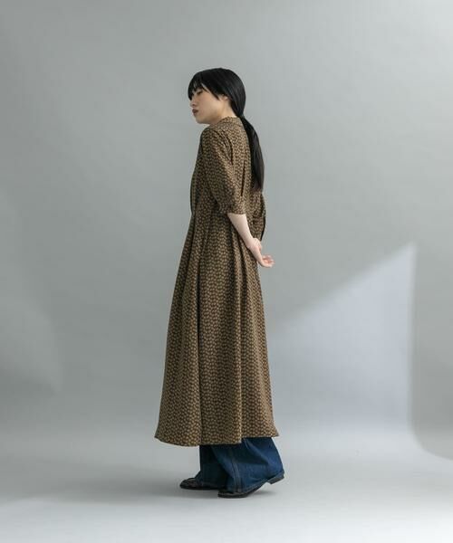 KBF / ケービーエフ ワンピース | 『WEB限定』オープンカラーワンピース | 詳細7