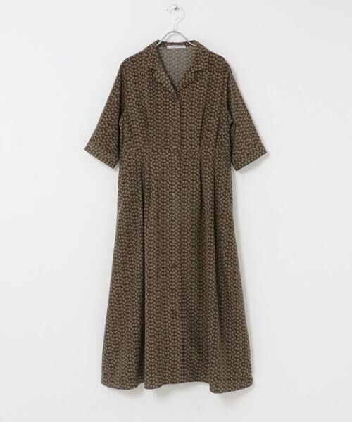 KBF / ケービーエフ ワンピース | 『WEB限定』オープンカラーワンピース | 詳細8