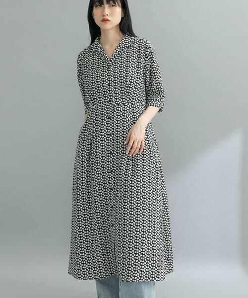 KBF / ケービーエフ ワンピース | 『WEB限定』オープンカラーワンピース | 詳細14