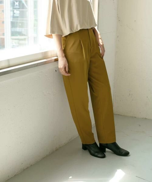 KBF / ケービーエフ その他パンツ | illi　ワンタックスリムテーパードパンツ | 詳細2