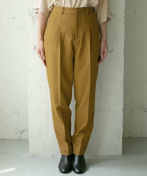 KBF / ケービーエフ その他パンツ | illi　ワンタックスリムテーパードパンツ | 詳細5