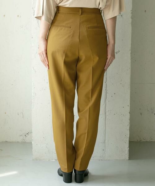 KBF / ケービーエフ その他パンツ | illi　ワンタックスリムテーパードパンツ | 詳細7