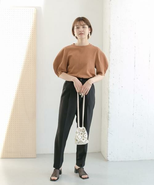 KBF / ケービーエフ その他パンツ | illi　ワンタックスリムテーパードパンツ | 詳細22