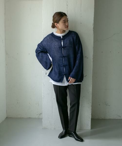 KBF / ケービーエフ その他パンツ | illi　ワンタックスリムテーパードパンツ | 詳細27