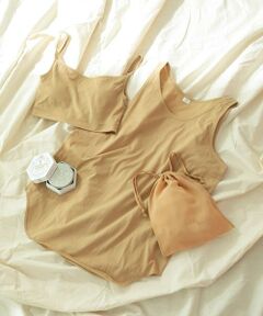 KBF / ケービーエフ タンクトップ | ブラキャミソールセットタンクトップ