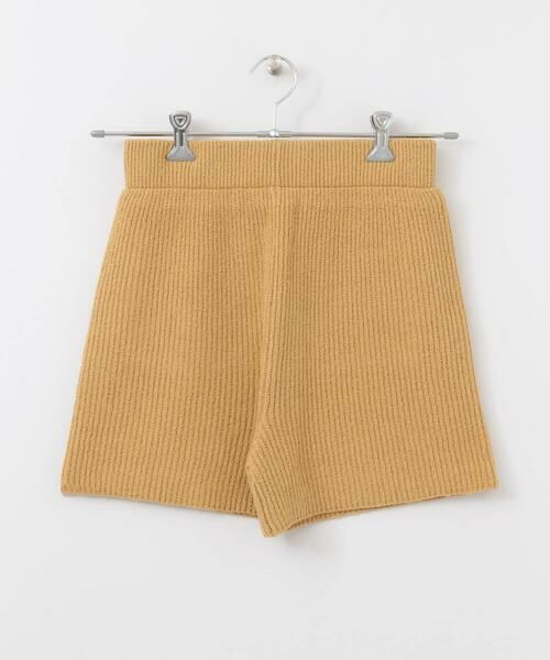 KBF / ケービーエフ ショート・ハーフ・半端丈パンツ | カールヤーンニットショートパンツ | 詳細3