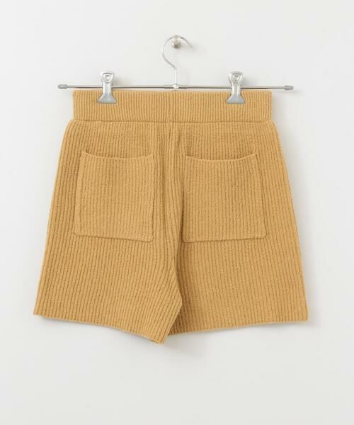 KBF / ケービーエフ ショート・ハーフ・半端丈パンツ | カールヤーンニットショートパンツ | 詳細6