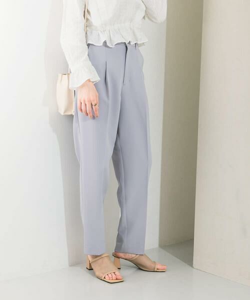 KBF / ケービーエフ その他パンツ | illi　ワンタックスリムテーパードパンツ | 詳細4