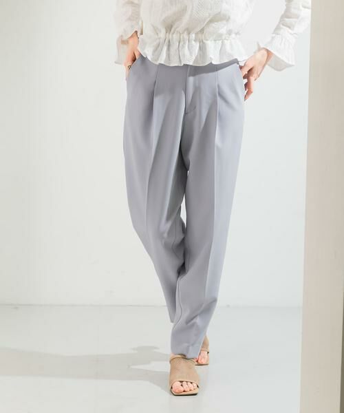 KBF / ケービーエフ その他パンツ | illi　ワンタックスリムテーパードパンツ | 詳細5