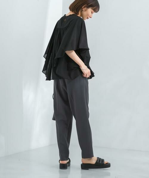 KBF / ケービーエフ その他パンツ | illi　ワンタックスリムテーパードパンツ | 詳細16