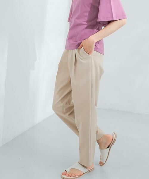 KBF / ケービーエフ その他パンツ | illi　ワンタックスリムテーパードパンツ | 詳細23