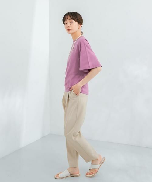KBF / ケービーエフ その他パンツ | illi　ワンタックスリムテーパードパンツ | 詳細25
