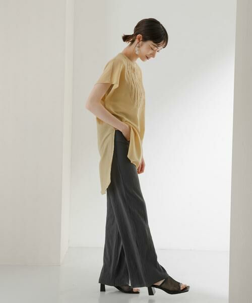 KBF / ケービーエフ その他パンツ | コットンタッチプリーツパンツ | 詳細10