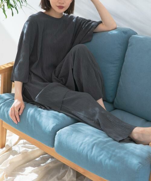 KBF / ケービーエフ その他パンツ | コットンタッチプリーツパンツ | 詳細11