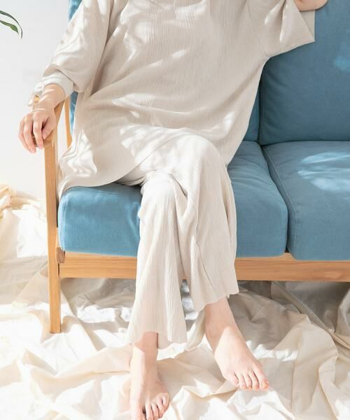 KBF / ケービーエフ その他パンツ | コットンタッチプリーツパンツ | 詳細16