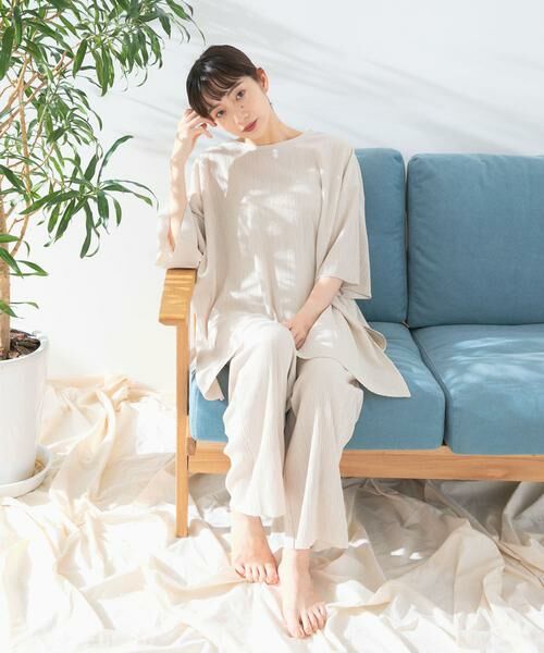 KBF / ケービーエフ その他パンツ | コットンタッチプリーツパンツ | 詳細17