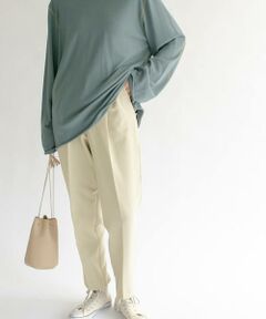 KBF / ケービーエフ その他パンツ | illi　ワンタックスリムテーパードパンツ