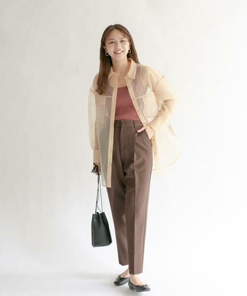 KBF / ケービーエフ その他パンツ | illi ワンタックスリムテーパードパンツ | 詳細10