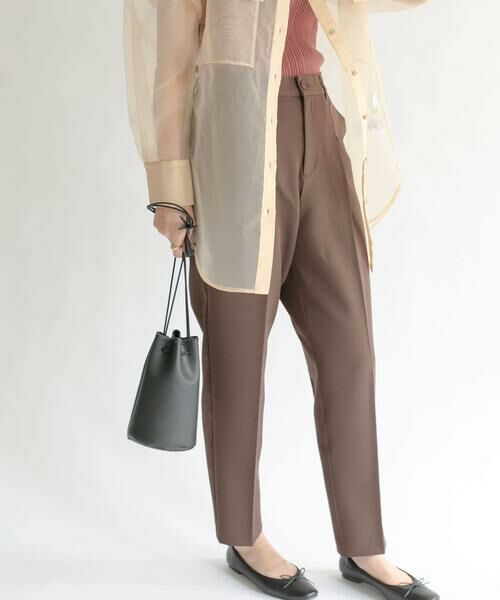 KBF / ケービーエフ その他パンツ | illi ワンタックスリムテーパードパンツ | 詳細6