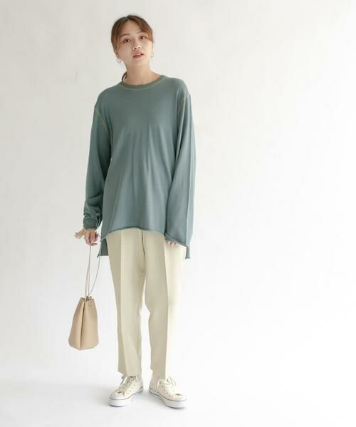 KBF / ケービーエフ その他パンツ | illi ワンタックスリムテーパードパンツ | 詳細28