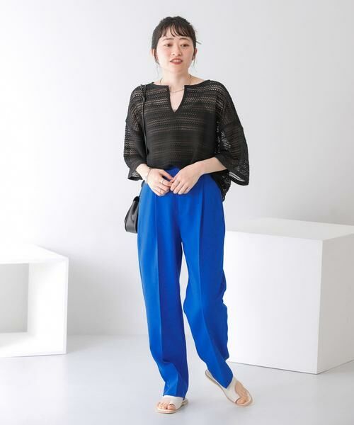 KBF / ケービーエフ その他パンツ | illi　ワンタックセンタープレスパンツ | 詳細6