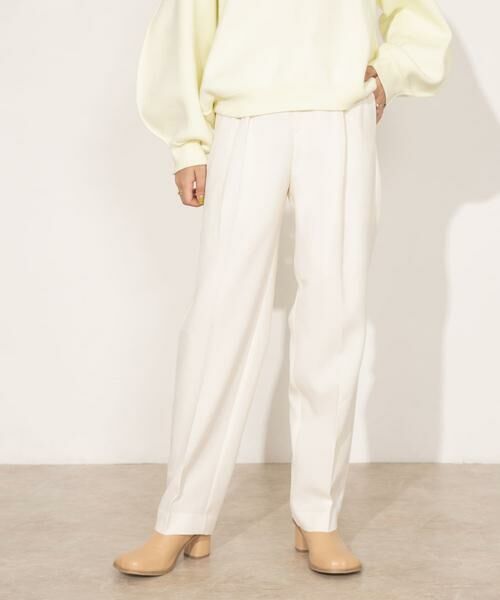 KBF / ケービーエフ その他パンツ | illi　ワンタックセンタープレスパンツ | 詳細11