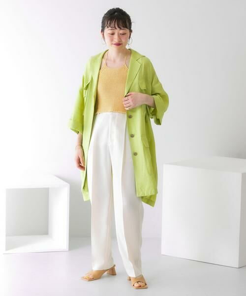 KBF / ケービーエフ その他パンツ | illi　ワンタックセンタープレスパンツ | 詳細20