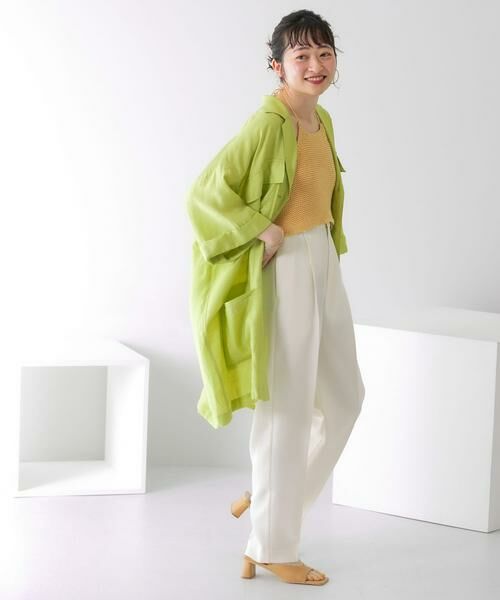 KBF / ケービーエフ その他パンツ | illi　ワンタックセンタープレスパンツ | 詳細21