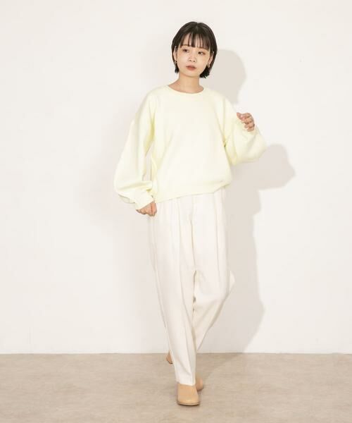 KBF / ケービーエフ その他パンツ | illi　ワンタックセンタープレスパンツ | 詳細14