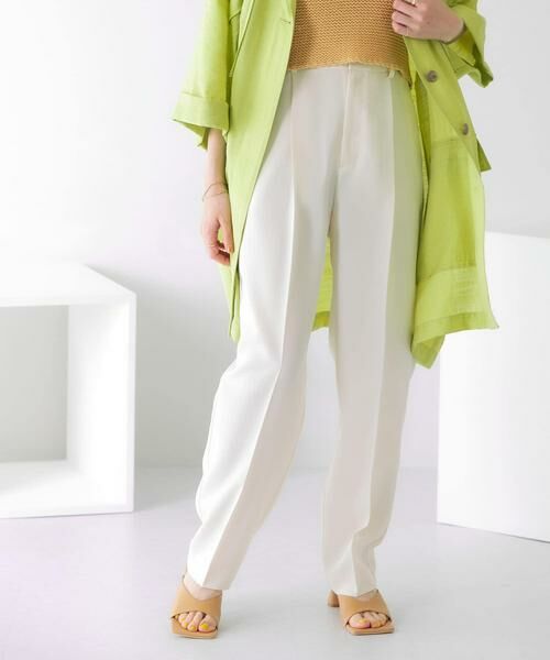 KBF / ケービーエフ その他パンツ | illi　ワンタックセンタープレスパンツ | 詳細15