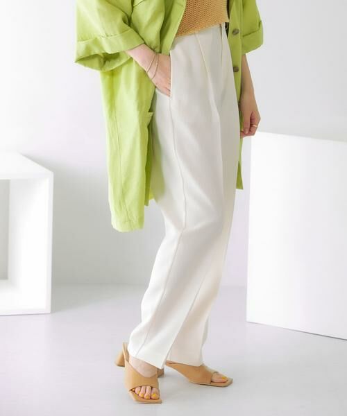 KBF / ケービーエフ その他パンツ | illi　ワンタックセンタープレスパンツ | 詳細16