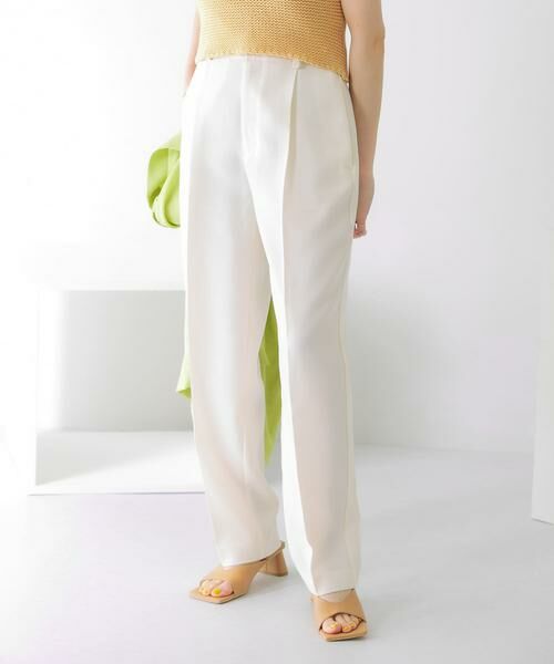 KBF / ケービーエフ その他パンツ | illi　ワンタックセンタープレスパンツ | 詳細19