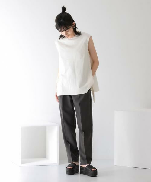 KBF / ケービーエフ その他パンツ | illi　ワンタックセンタープレスパンツ | 詳細27