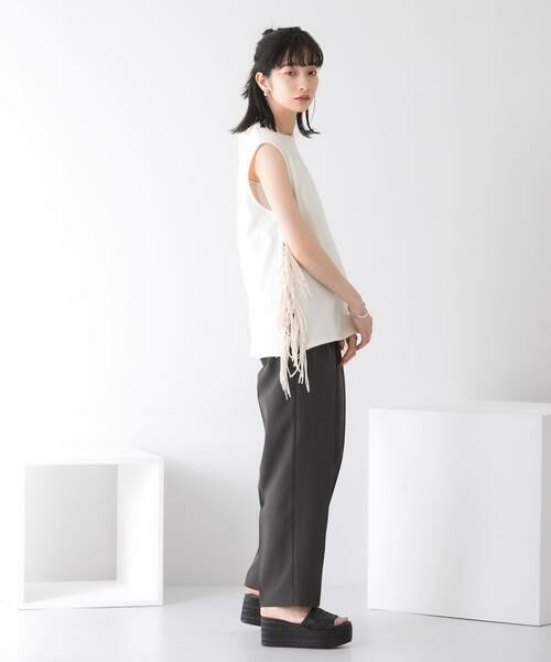 KBF / ケービーエフ その他パンツ | illi　ワンタックセンタープレスパンツ | 詳細28