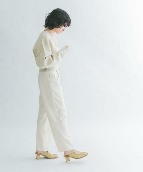 KBF / ケービーエフ その他パンツ | illi ワンタックセンタープレスパンツ | 詳細25