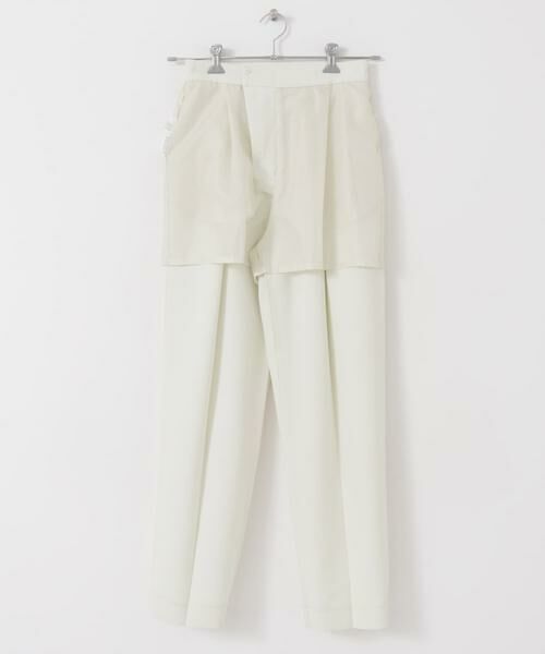 KBF / ケービーエフ その他パンツ | illi ワンタックセンタープレスパンツ | 詳細28