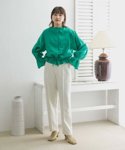 KBF / ケービーエフ その他パンツ | illi ワンタックセンタープレスパンツ | 詳細18