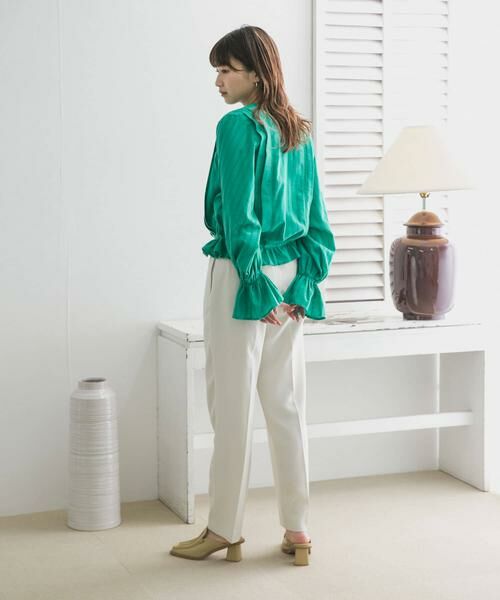 KBF / ケービーエフ その他パンツ | illi ワンタックセンタープレスパンツ | 詳細20