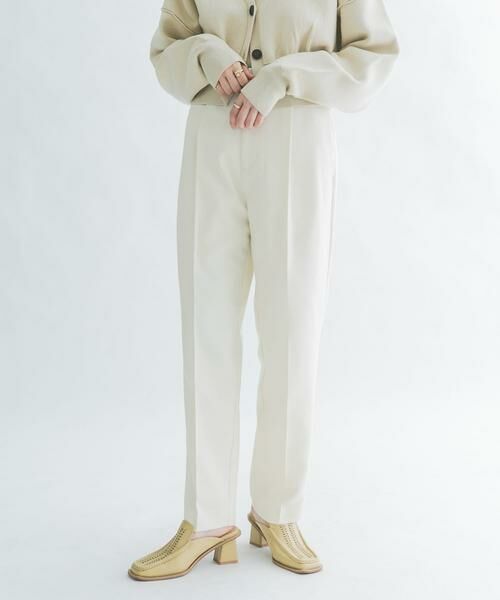 KBF / ケービーエフ その他パンツ | illi ワンタックセンタープレスパンツ | 詳細21