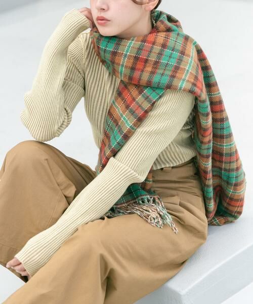 KBF / ケービーエフ ニット・セーター | 『UR TECH』illi　ランダムRIBハイネックニット | 詳細3