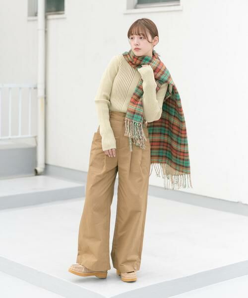 KBF / ケービーエフ ニット・セーター | 『UR TECH』illi　ランダムRIBハイネックニット | 詳細5