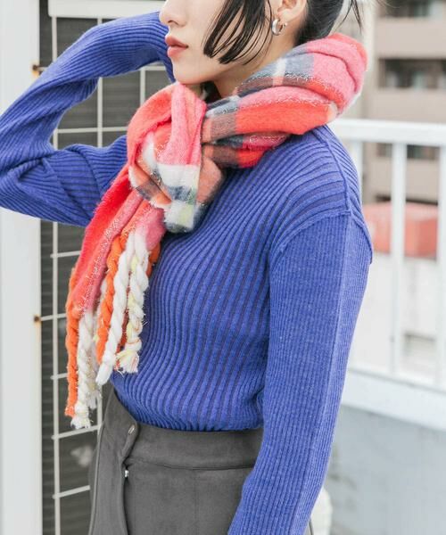 KBF / ケービーエフ ニット・セーター | 『UR TECH』illi　ランダムRIBハイネックニット | 詳細20