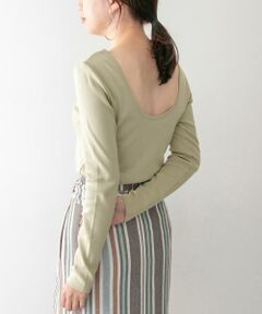 KBF / ケービーエフ Tシャツ | KBF+　バックオープンロンTシャツ∴