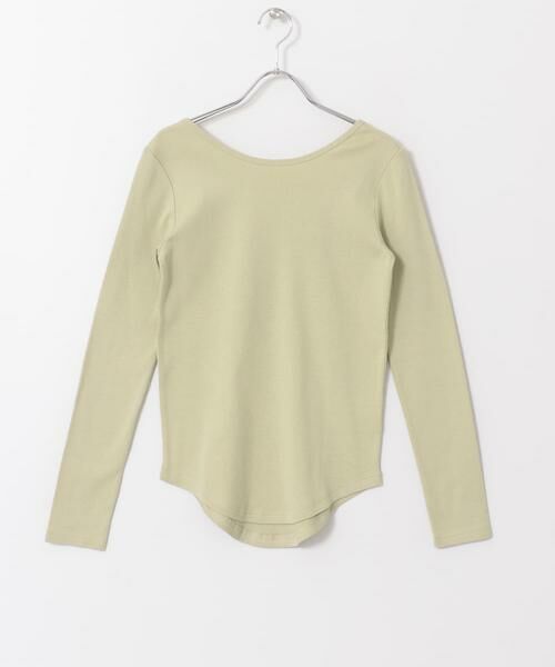 KBF / ケービーエフ Tシャツ | KBF+　バックオープンロンTシャツ∴ | 詳細1